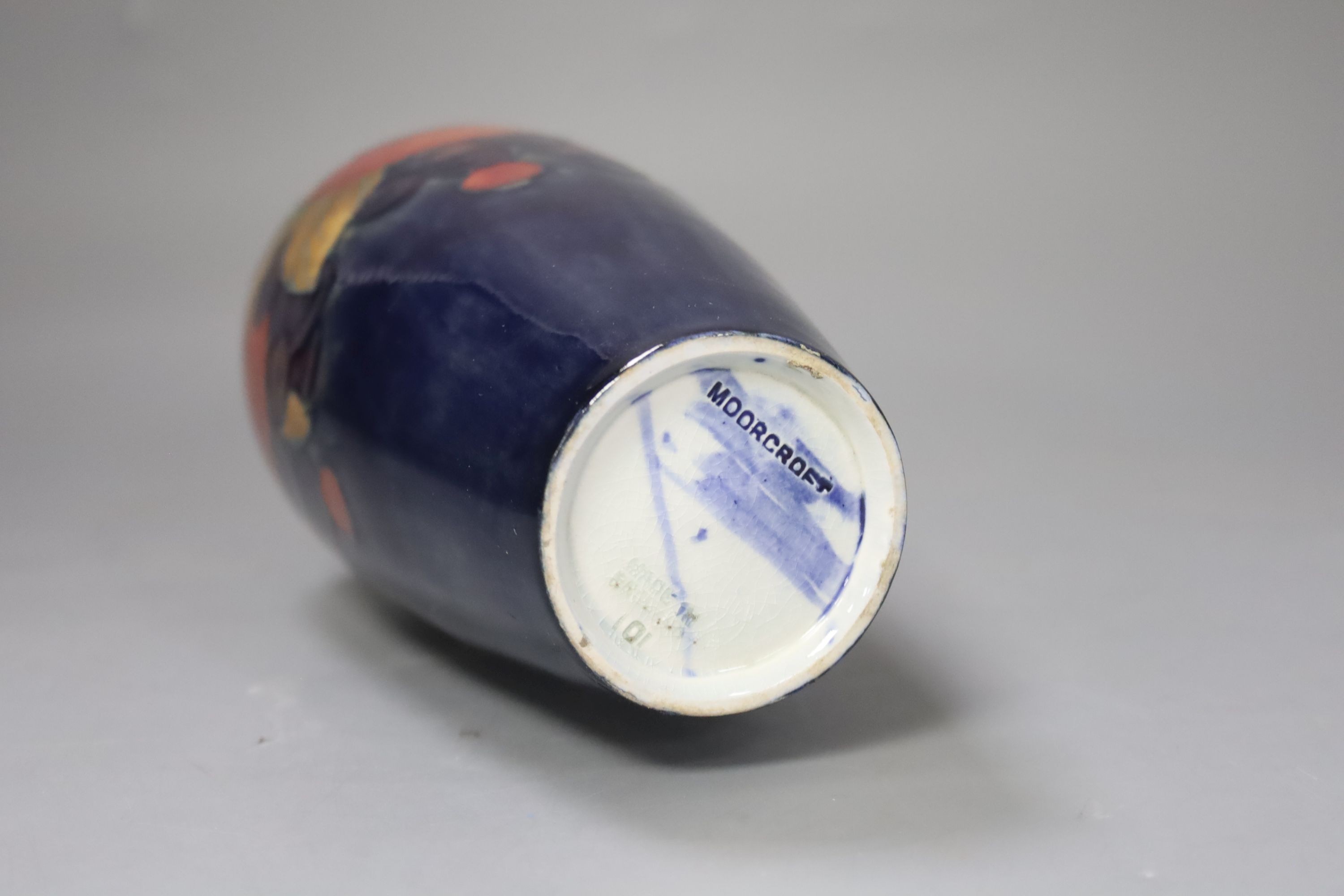 A Moorcroft Pomegranate vase 18cm